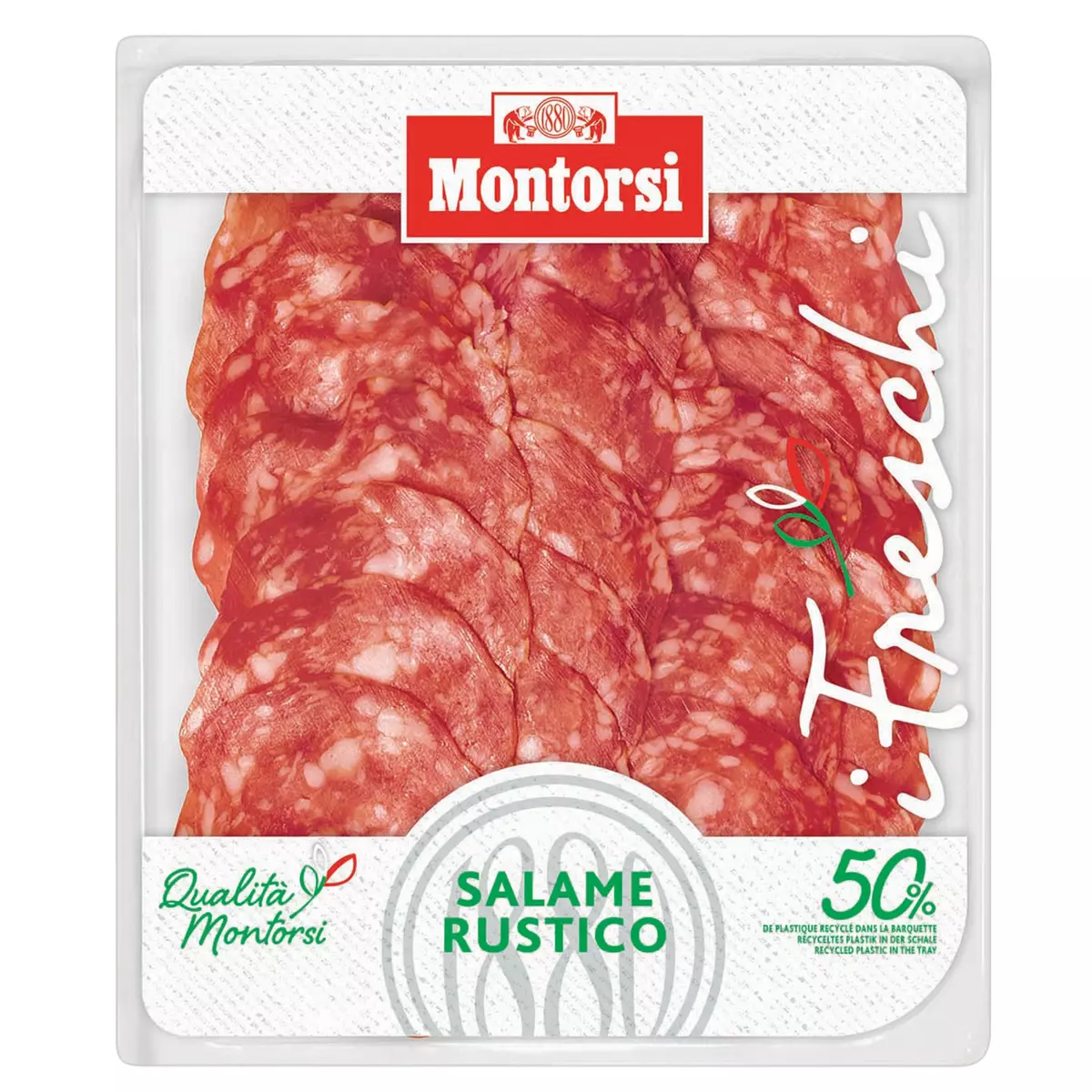 MONTORSI Salami rustique 28 tranches 100g