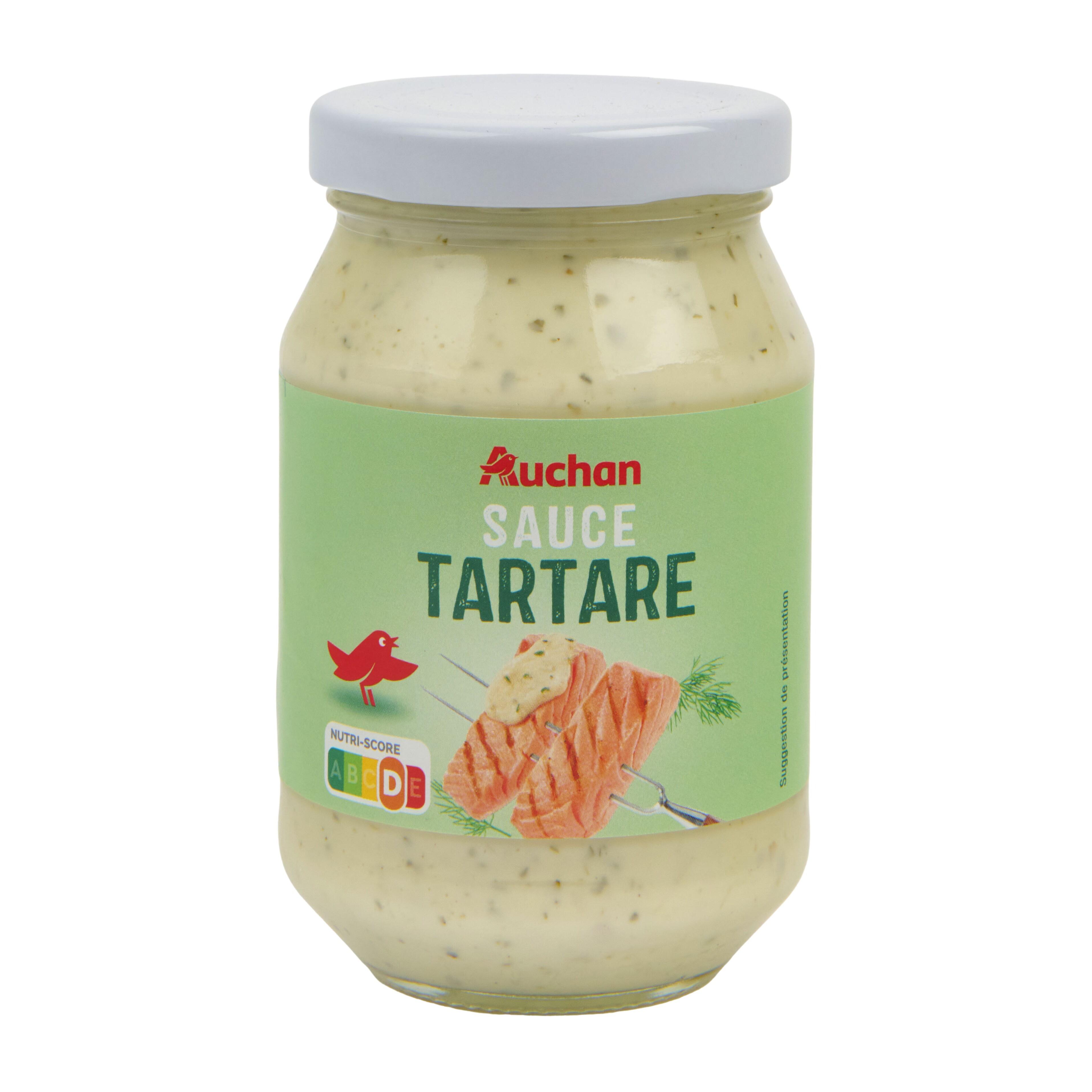 Voir la diapositive 4 : AUCHAN Sauce tartare en bocal 240g