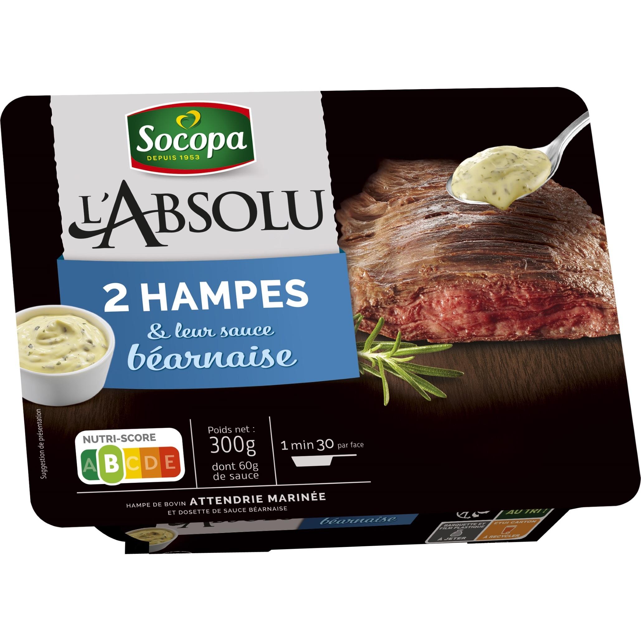 SOCOPA Hampes et leur sauce béarnaise 2 pièces 300g