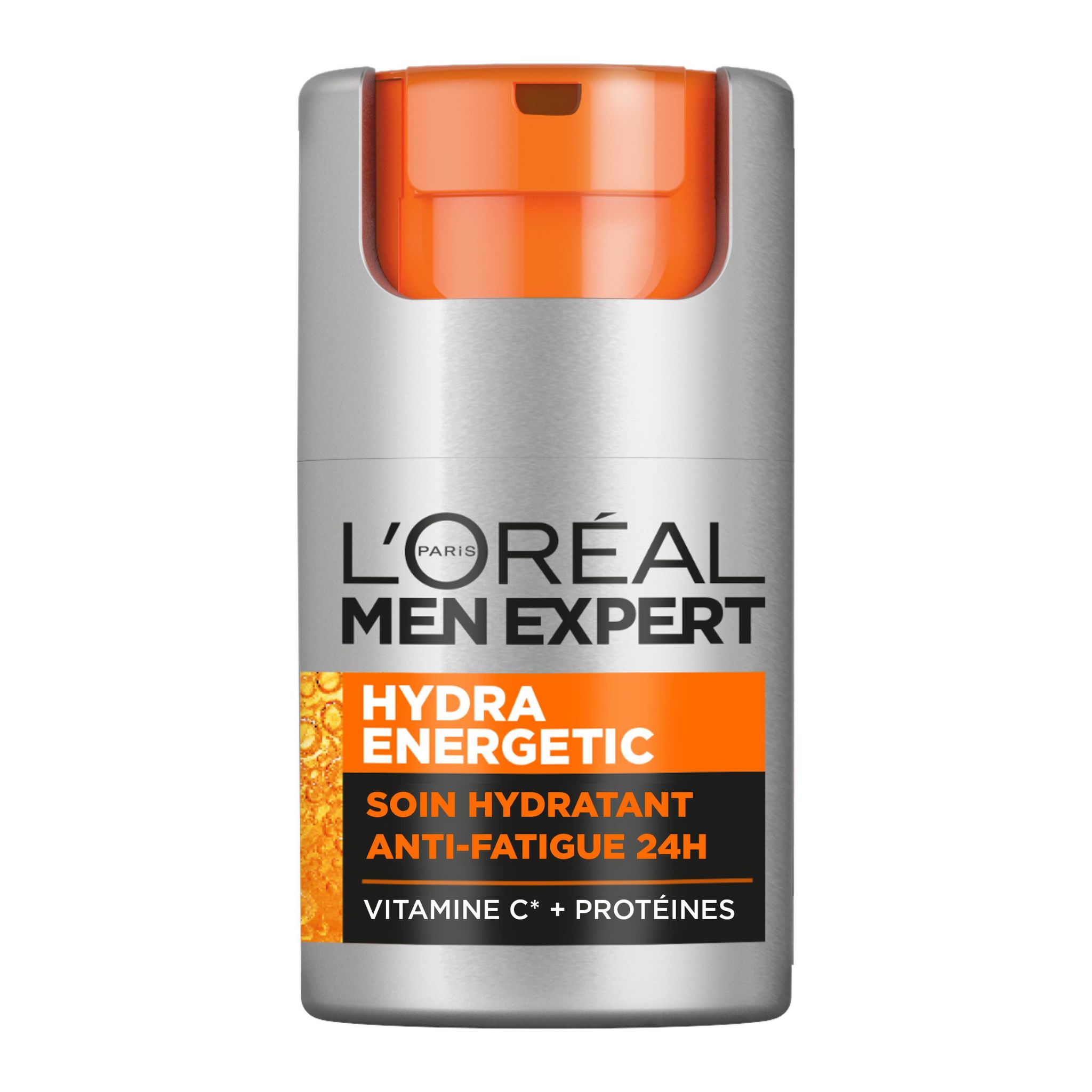 Voir la diapositive 2 : L'OREAL Men Expert Hydra Energetic soin hydratant anti-fatigue 24h guarana & vitamine C 50ml