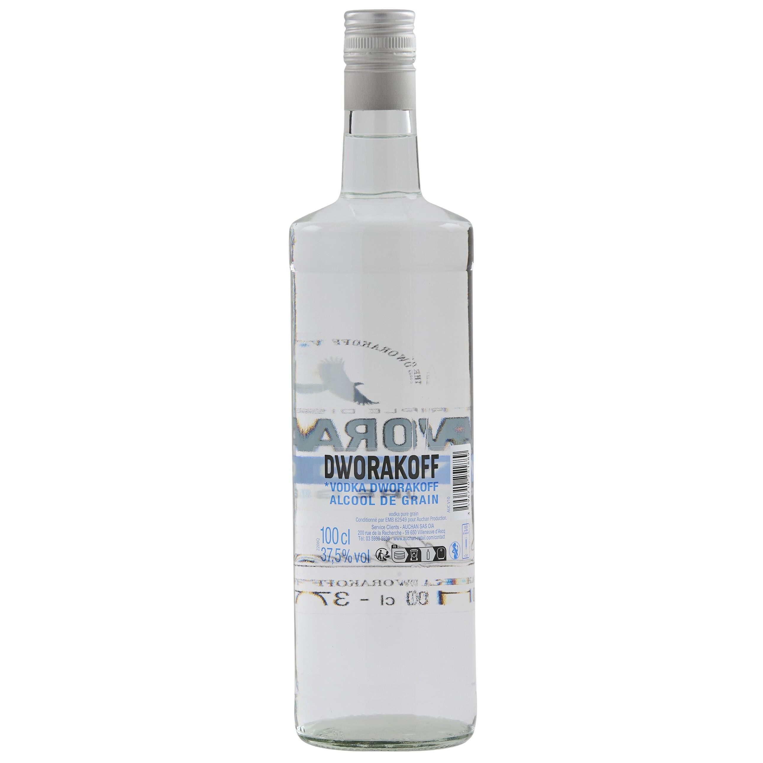 Voir la diapositive 2 : DWORAKOFF Vodka pure grain 37,5% 1l