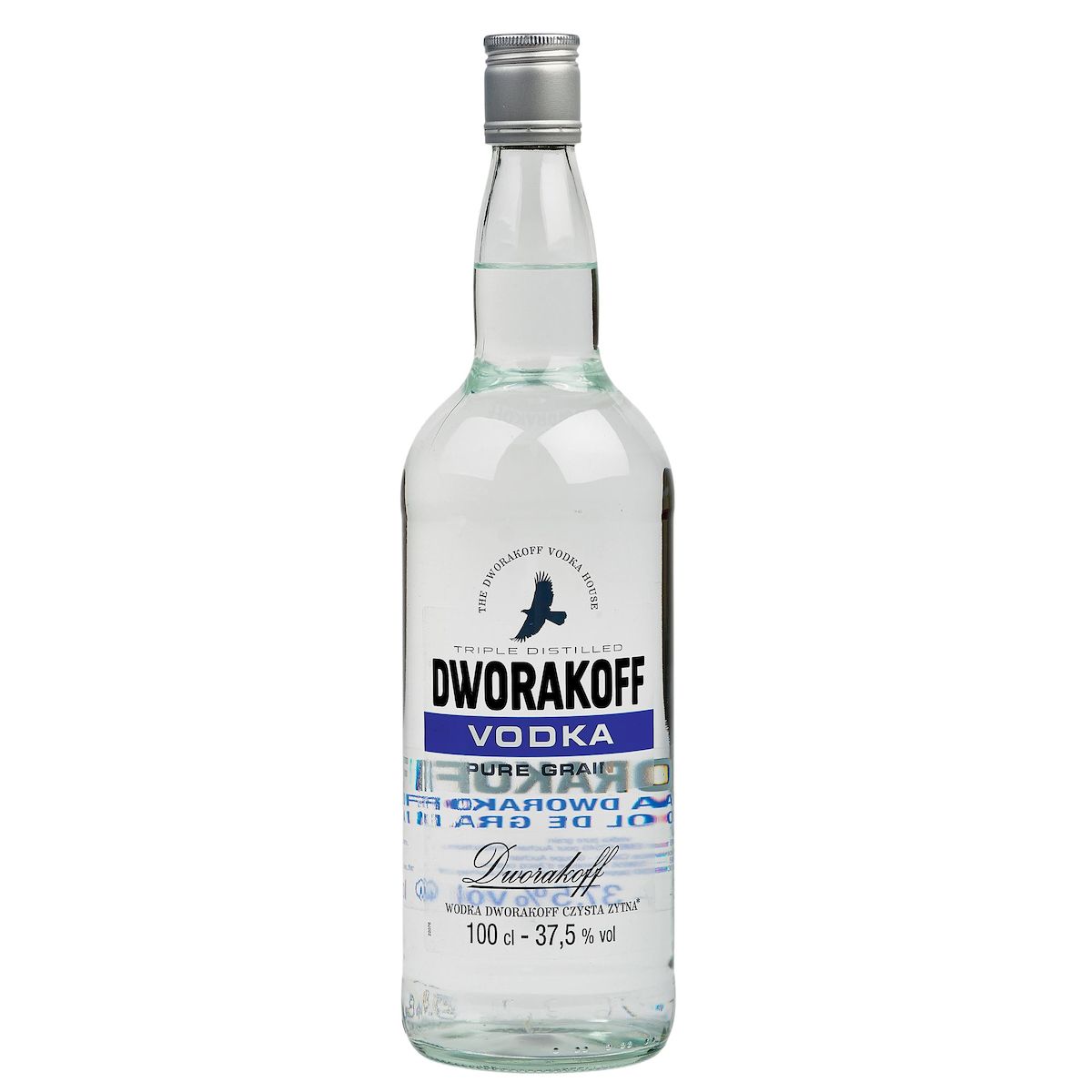 DWORAKOFF Vodka pure grain 37,5% 1l