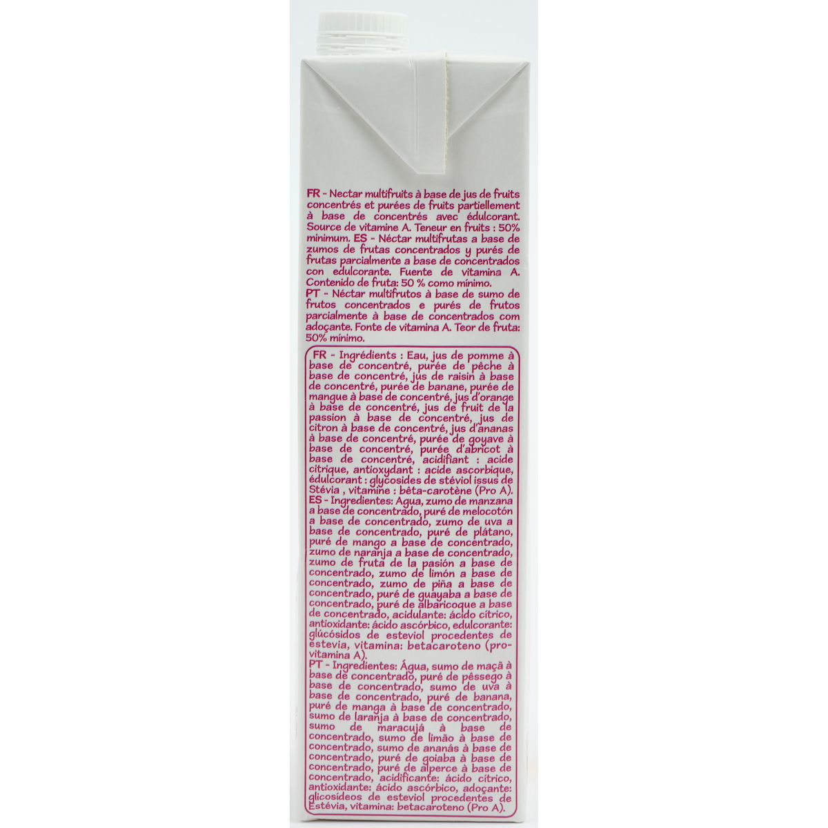 POUCE Nectar multifruits brique 1l