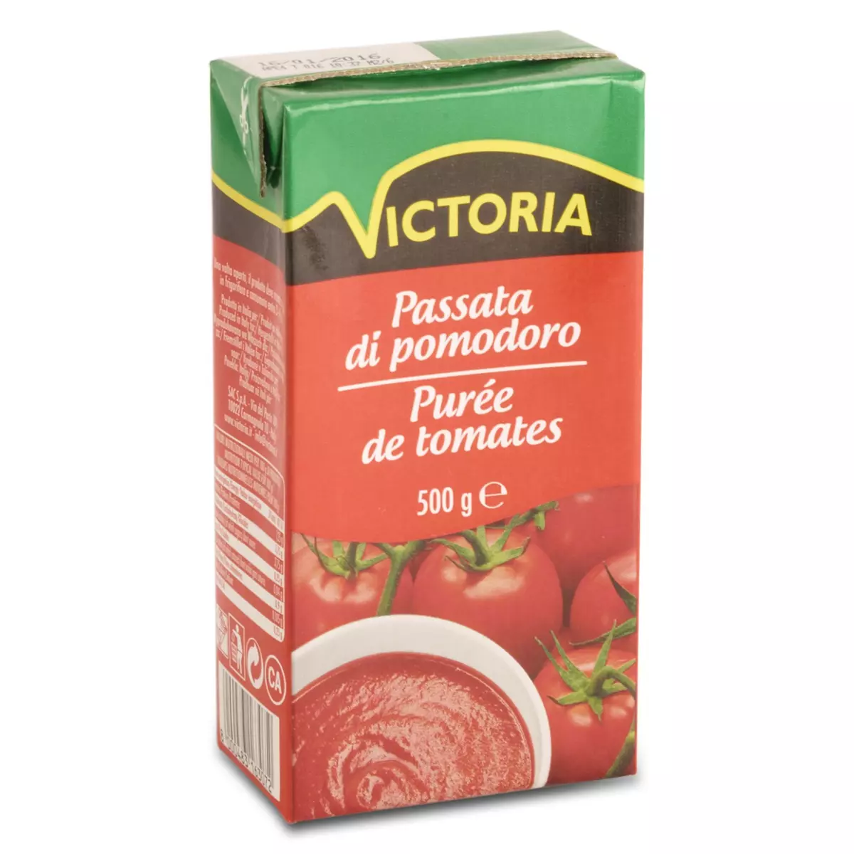 VICTORIA Purée de tomates en brique 500g