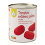 Voir la diapositive 3 : POUCE Tomates entières pelées au jus 480g