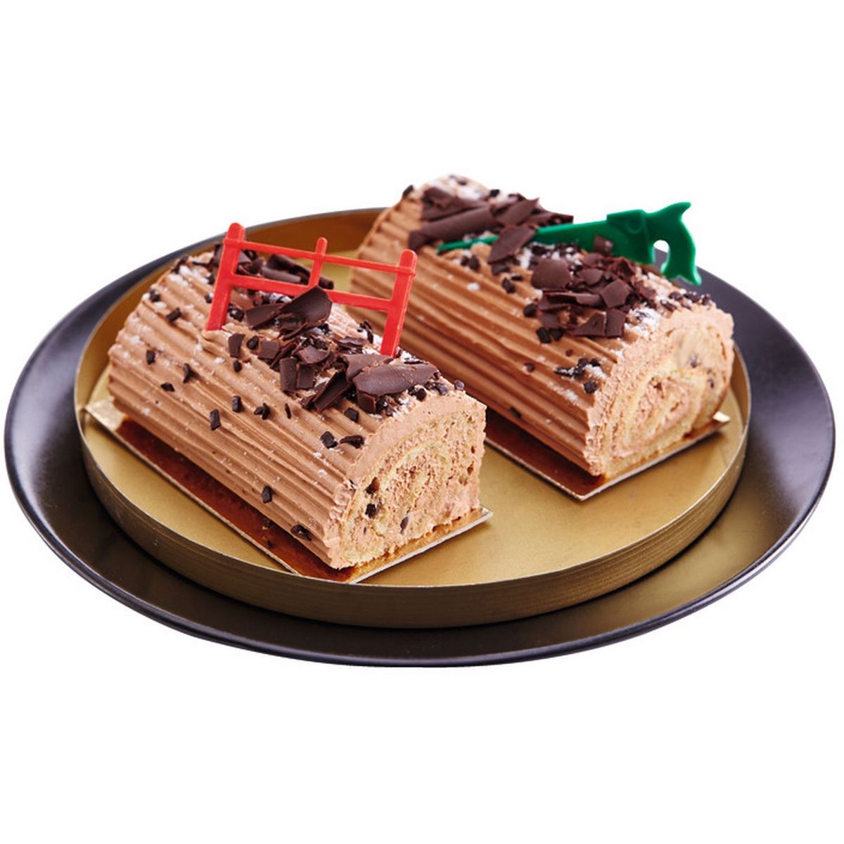 MON PÂTISSIER Bûchettes crème beurre café chocolat 2 pièces 155g