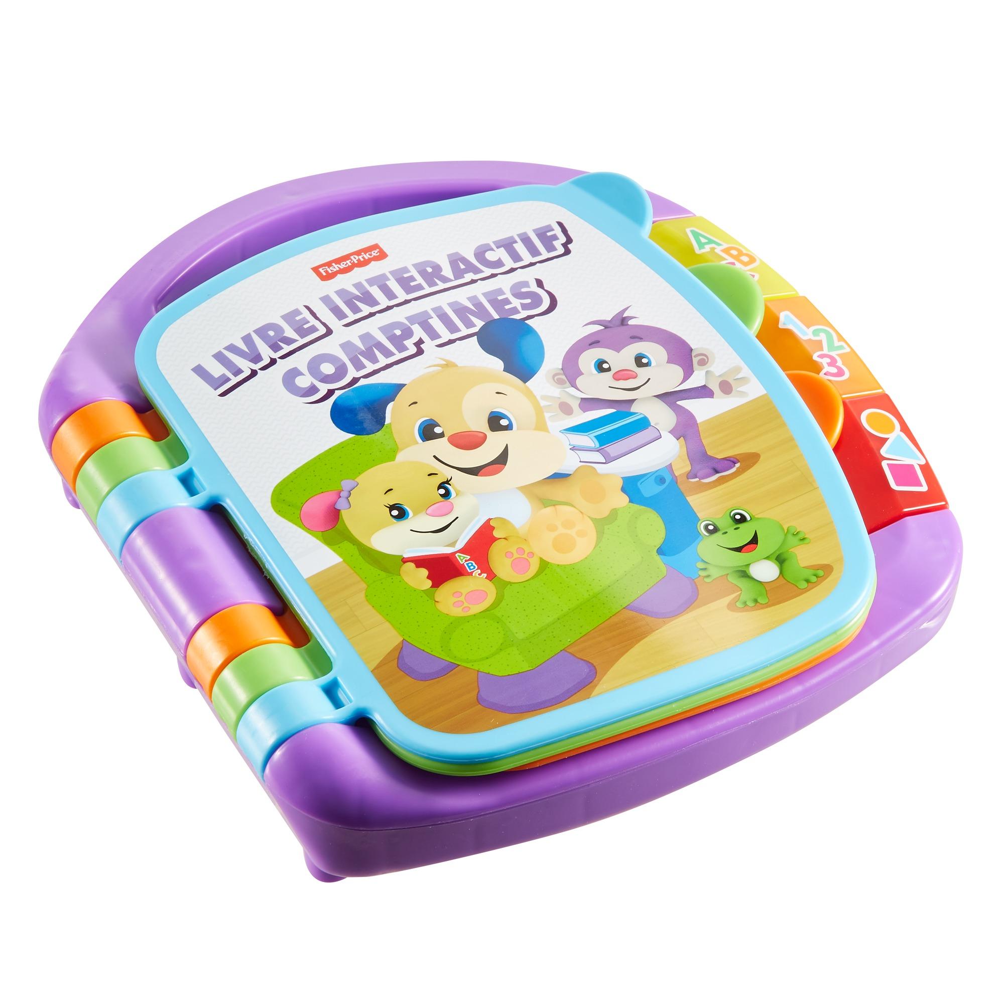 Voir la diapositive 3 : MATTEL Livre interactif comptines