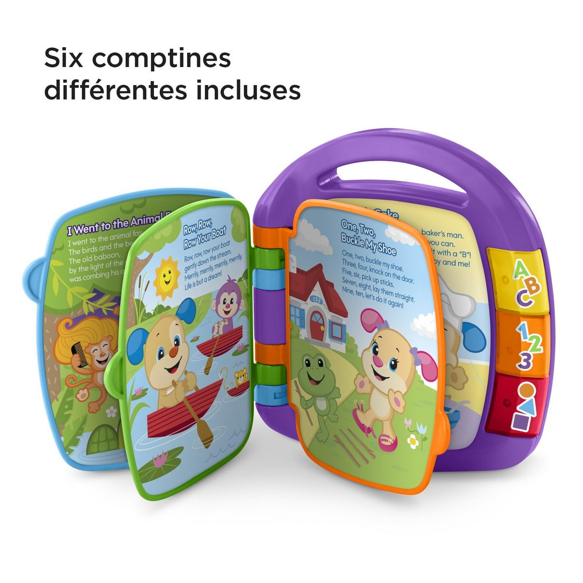 MATTEL Livre interactif comptines