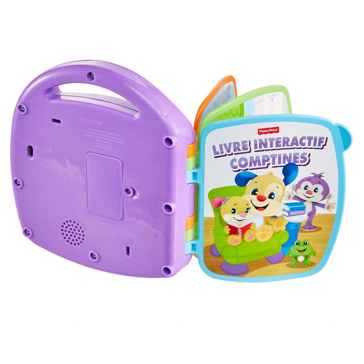 MATTEL Livre interactif comptines