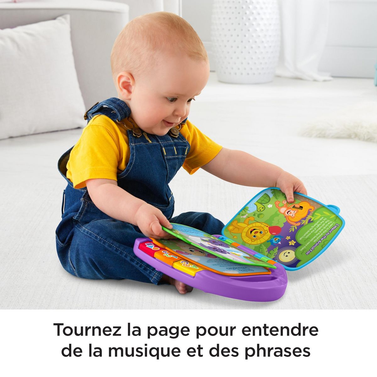 MATTEL Livre interactif comptines