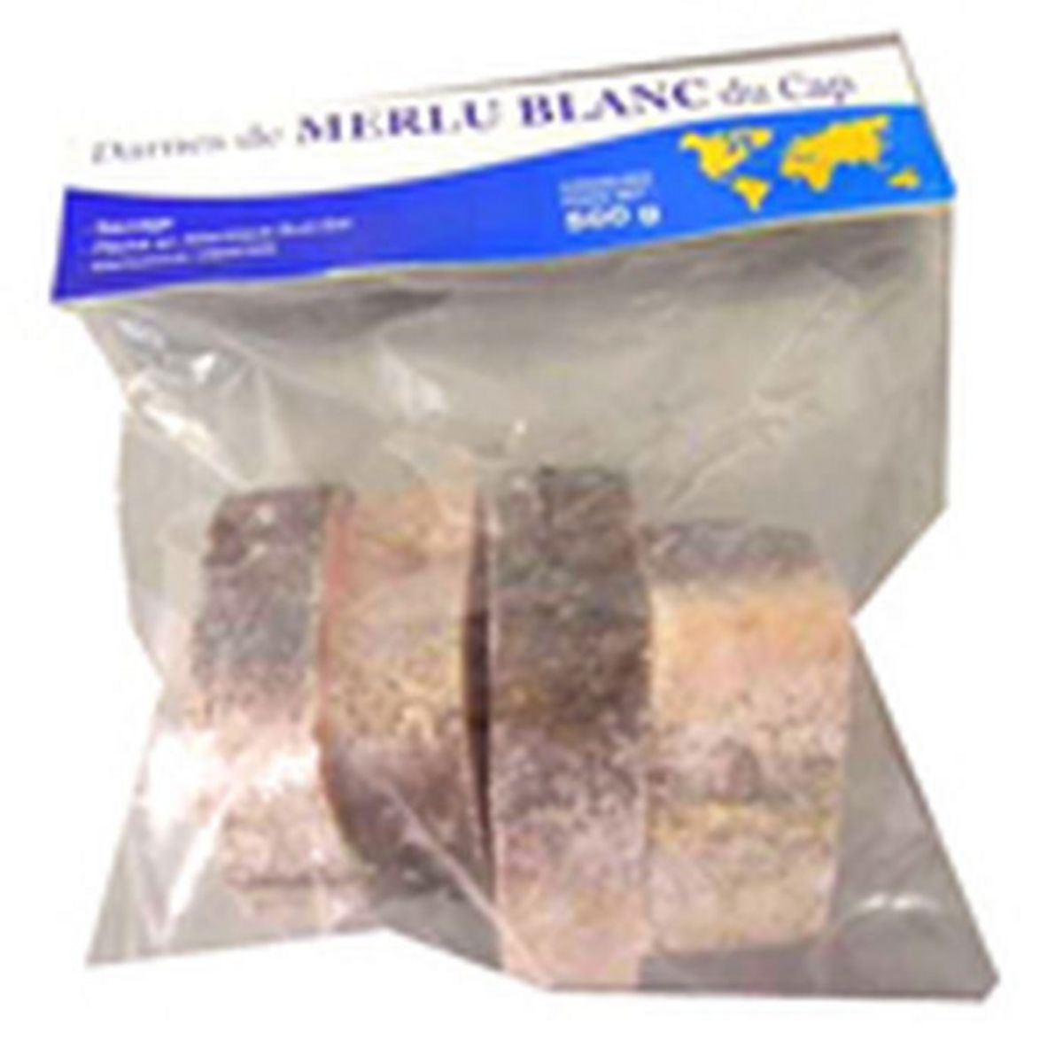Merlu blanc darnes 500g