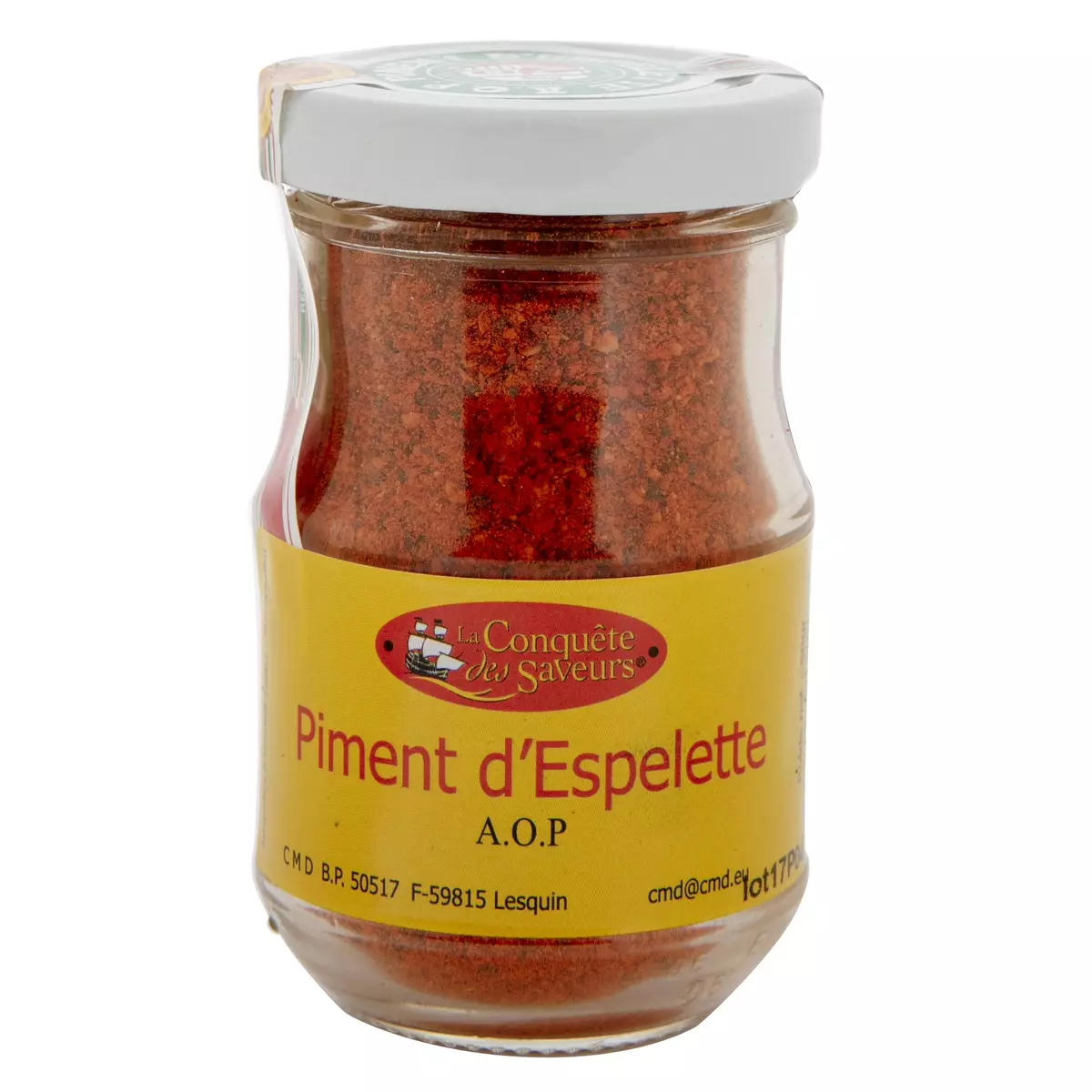 LA CONQUÊTE DES SAVEURS Piment d'Espelette AOP 50g