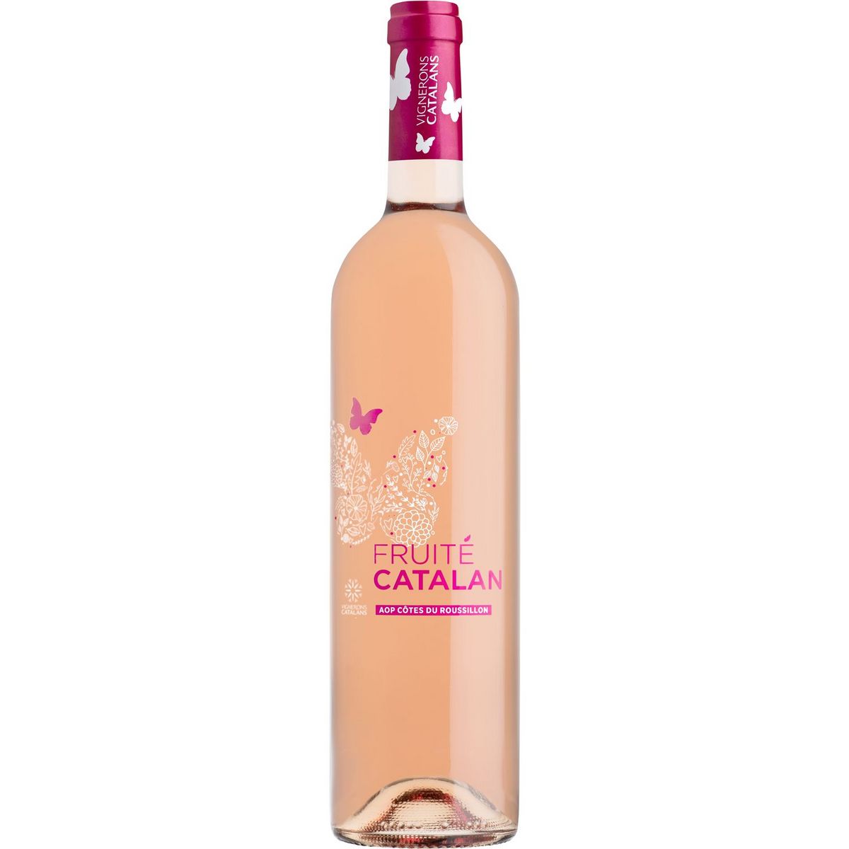 AOP Côtes du Roussillon fruité catalan rosé 75cl