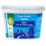 POUCE Crème fraîche épaisse légère 15%MG 50cl