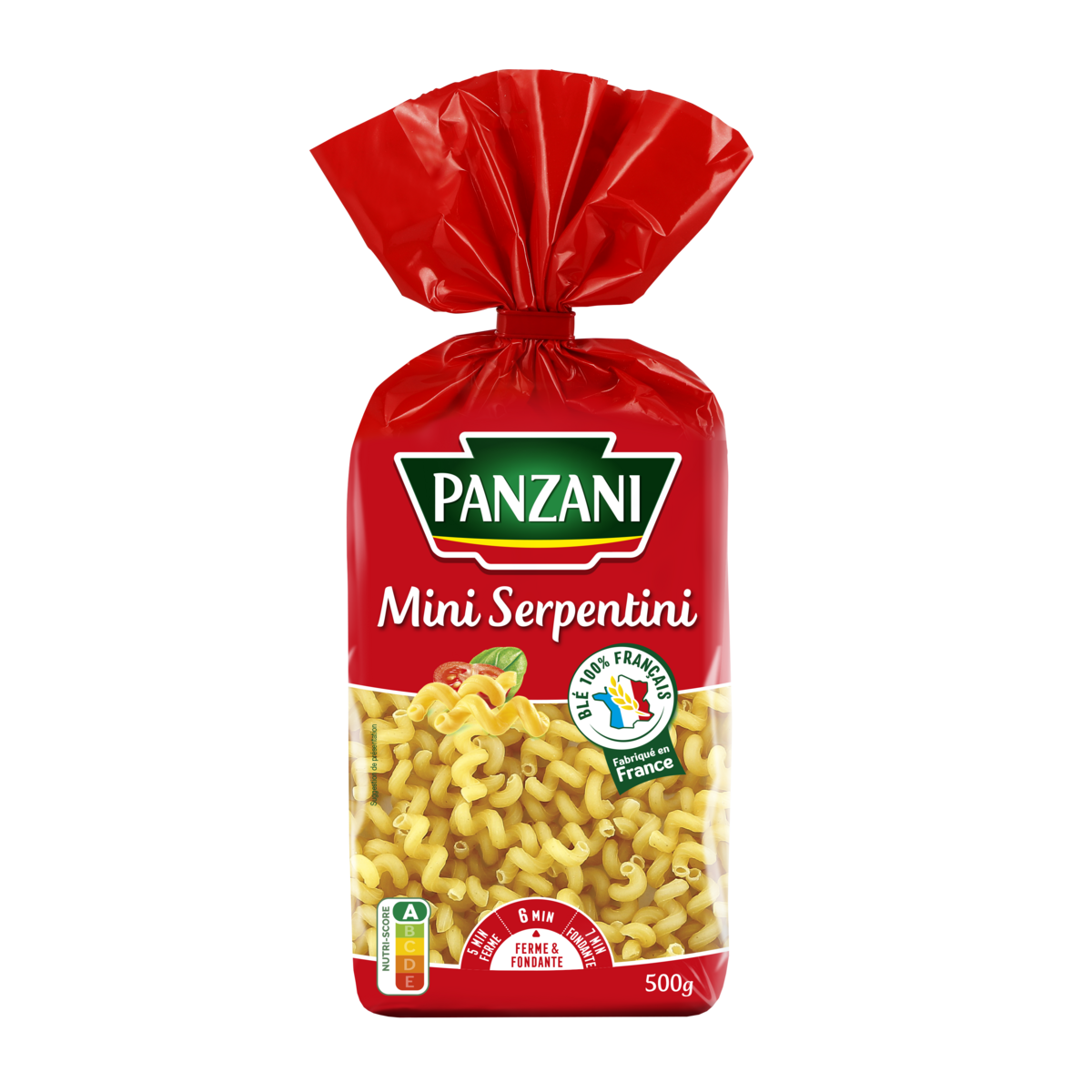 PANZANI Mini serpentini 500g