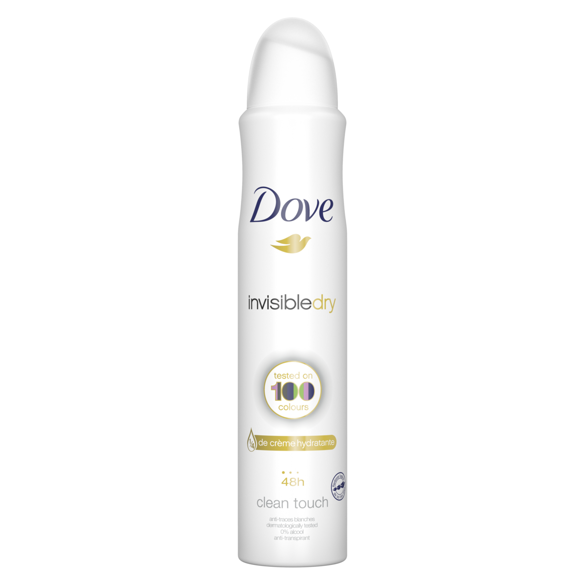 DOVE Invisible Dry Déodorant femme spray antibactérien 48H 200ml