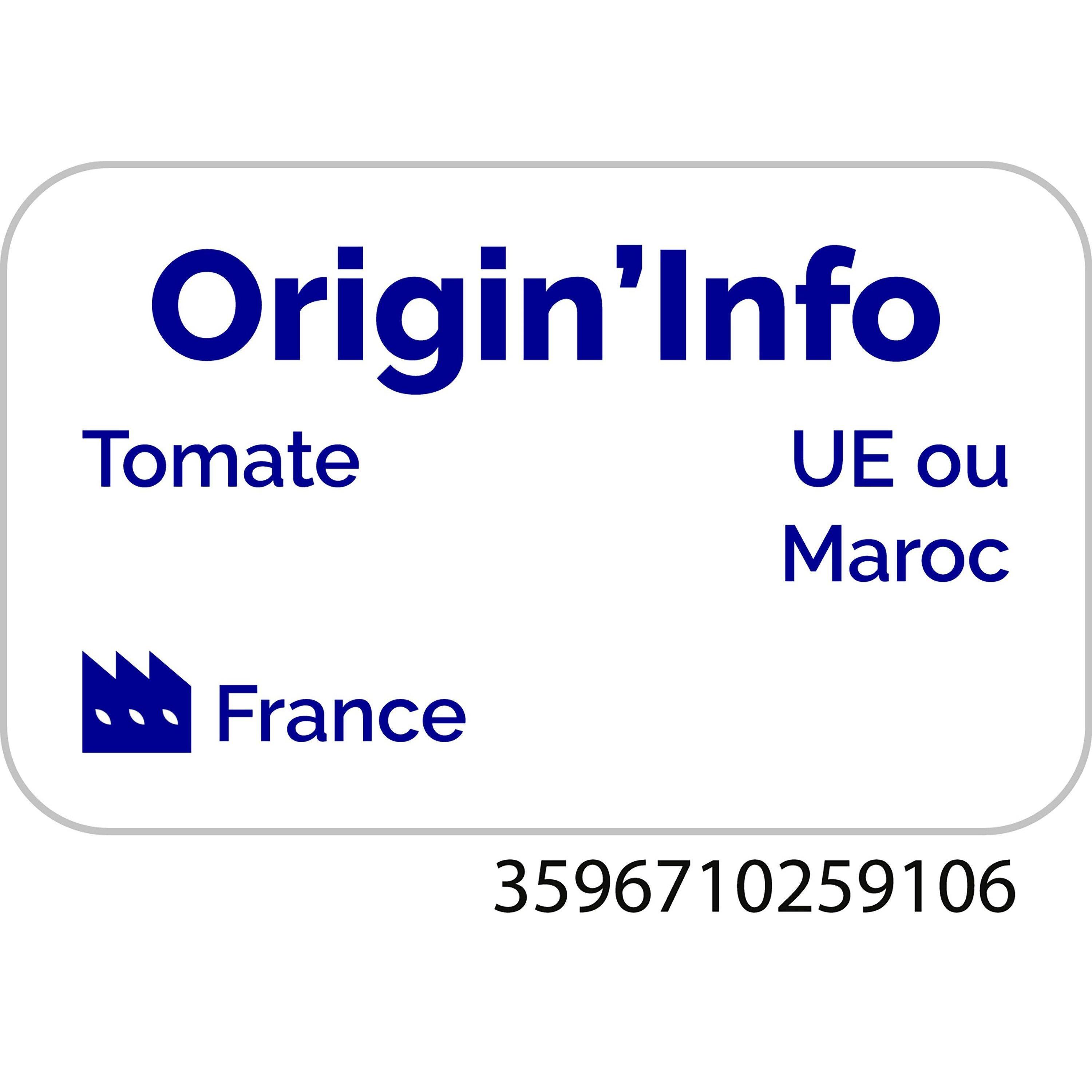 Voir la diapositive 4 : AUCHAN Pur jus de tomate bouteilles 4X20cl