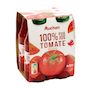 Voir la diapositive 4 : AUCHAN Pur jus de tomate bouteilles 4X20cl