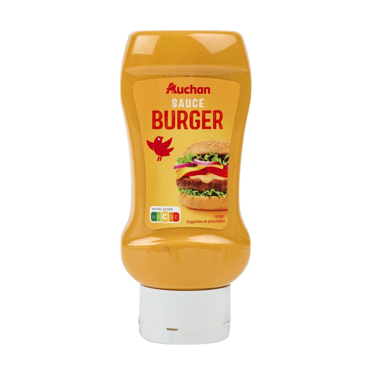 AUCHAN Sauce burger flacon souple 350g