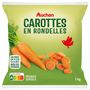 Voir la diapositive 3 : AUCHAN Carottes en rondelles 5 portions 1kg