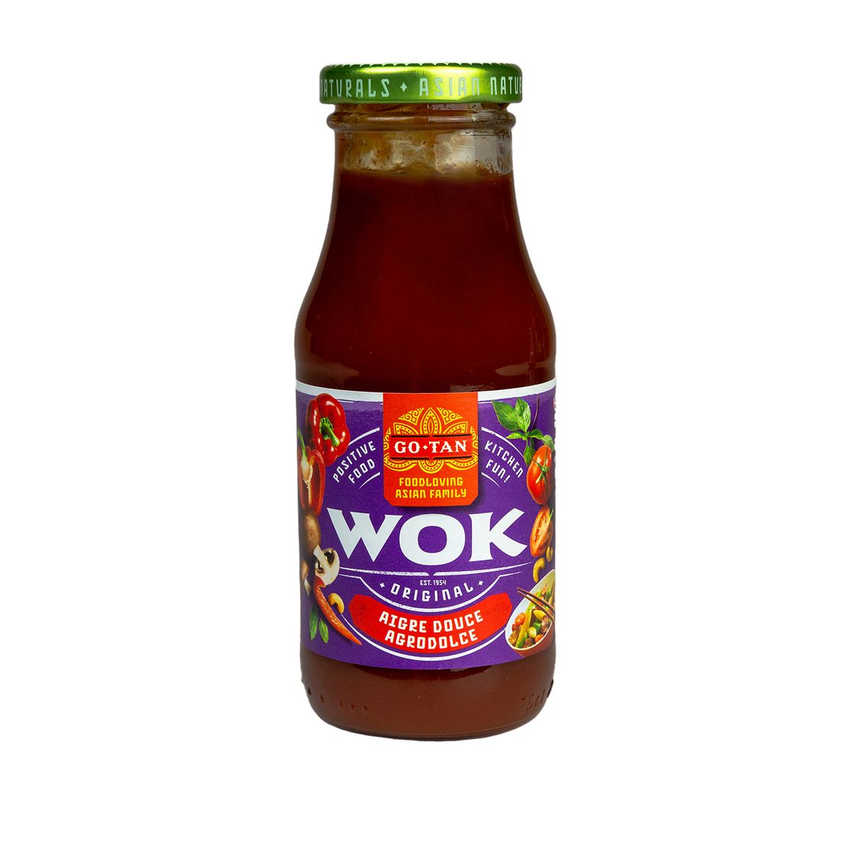 GO TAN Sauce pour wok aigre douce 4 personnes 240ml