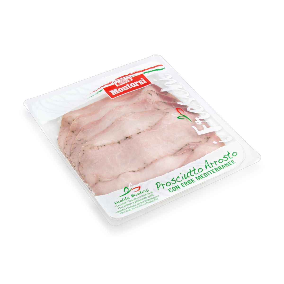 MONTORSI Jambon rôti aux herbes 4 tranches 120g