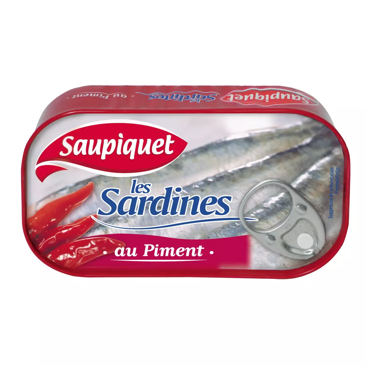 SAUPIQUET Sardines au piment 120g