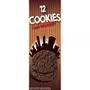 Cookies tout chocolat 12 biscuits 200g