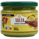 AUCHAN Sauce salsa saveur avocat 300g