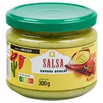 AUCHAN Sauce salsa saveur avocat 300g