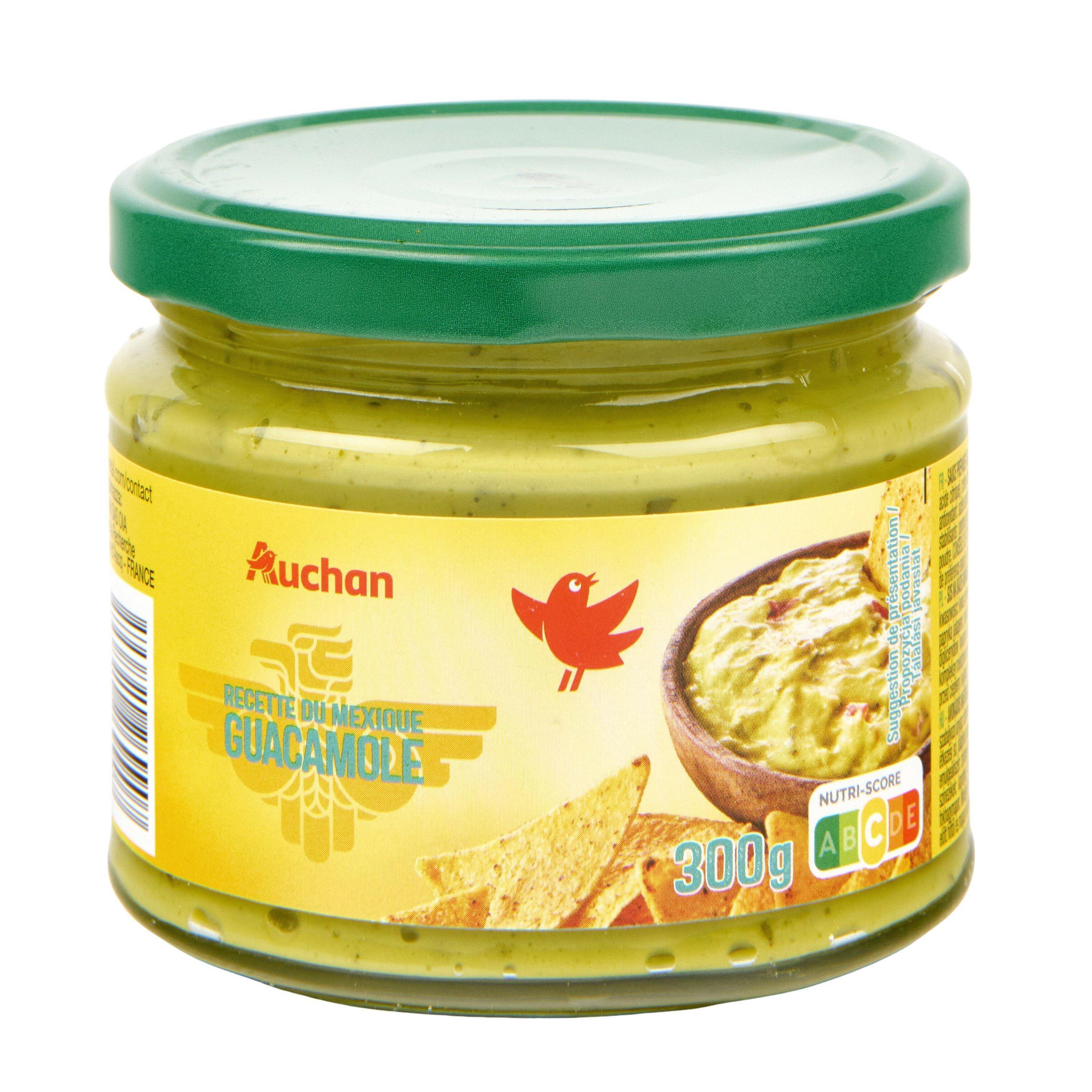 Voir la diapositive 2 : AUCHAN Sauce salsa saveur avocat 300g