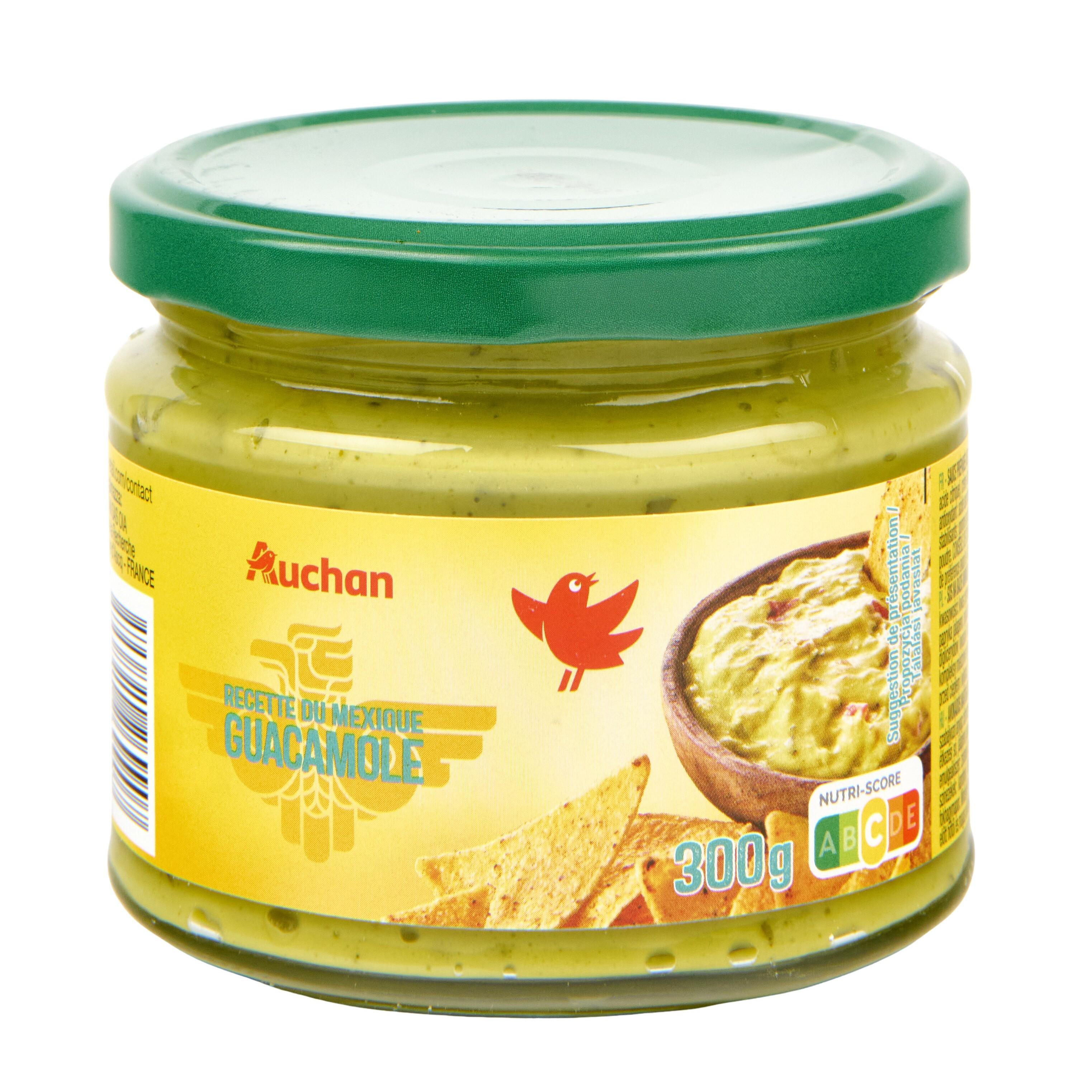Voir la diapositive 4 : AUCHAN Sauce salsa saveur avocat 300g