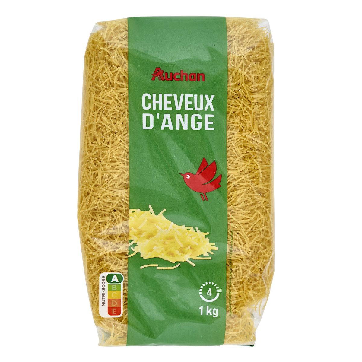 AUCHAN Cheveux d'ange cuisson rapide 3min 1kg