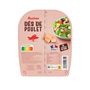 Voir la diapositive 2 : AUCHAN Dés de poulet rôti 2x75g