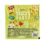Voir la diapositive 2 : AUCHAN Assortiment de biscuits apéritifs soufflés Snack party 100g
