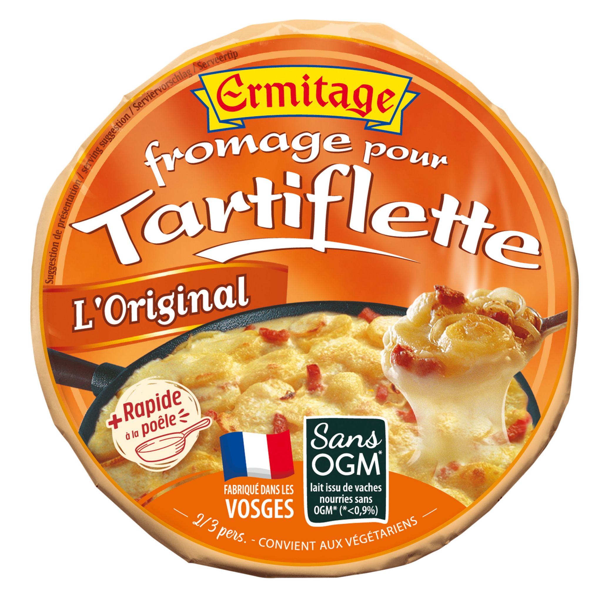 Voir la diapositive 2 : ERMITAGE Fromage pour tartiflette 250g