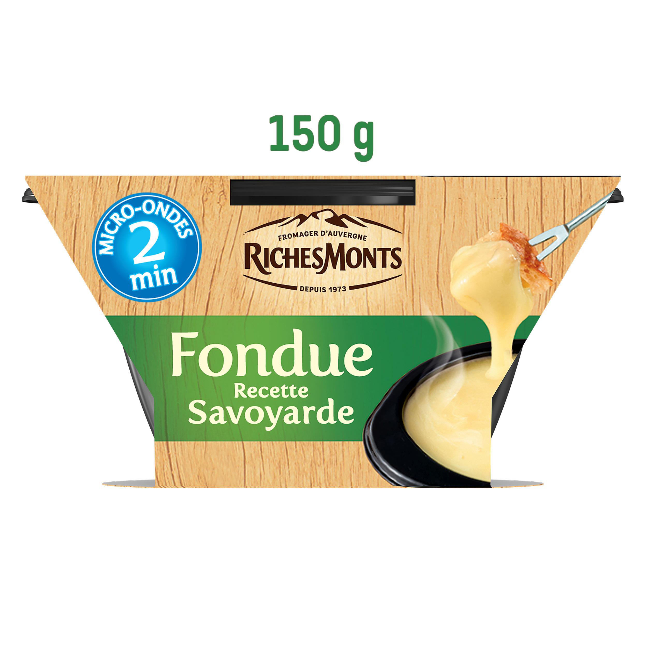 Voir la diapositive 2 : RICHESMONTS Fondue savoyarde 150g