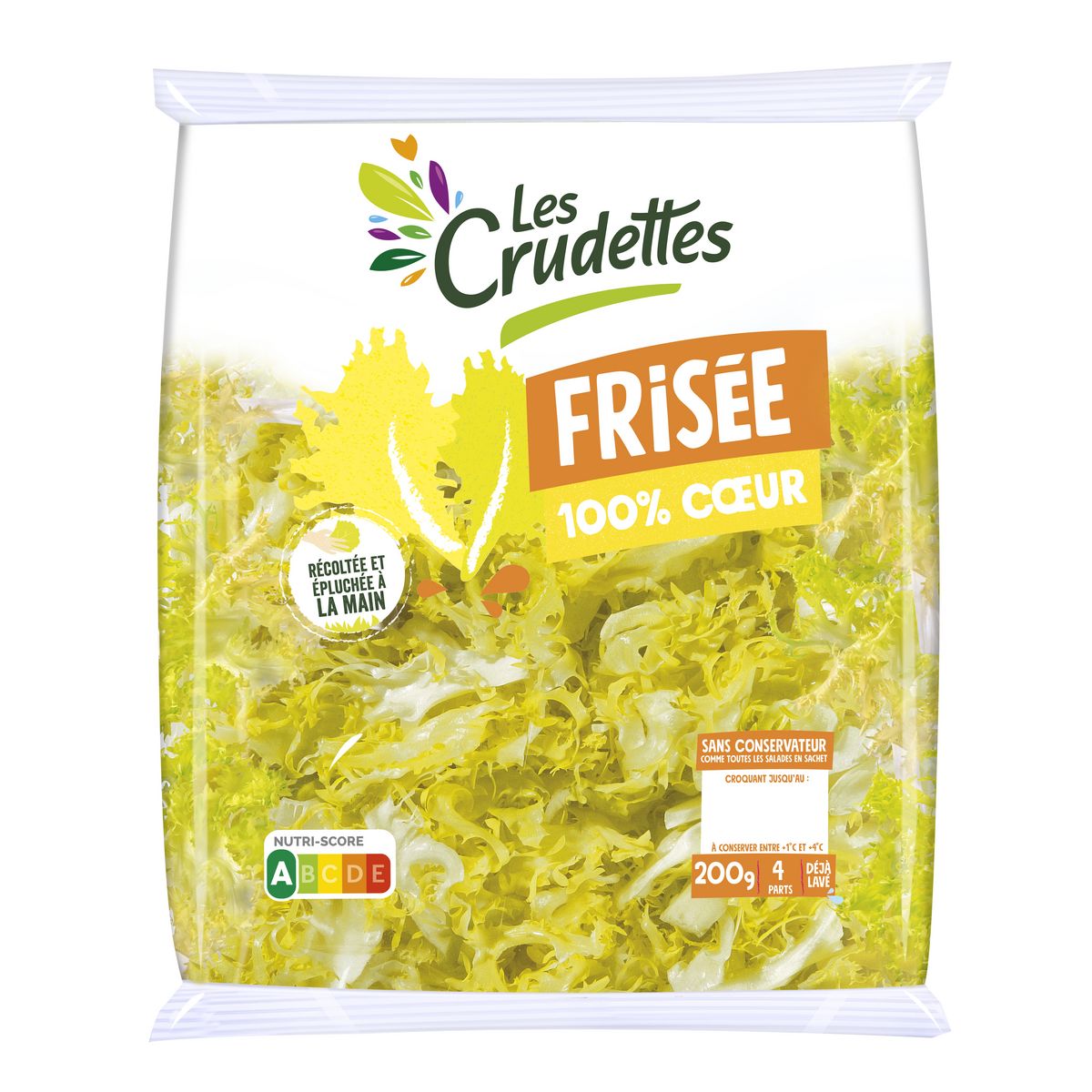 LES CRUDETTES Cœur de frisée 200g