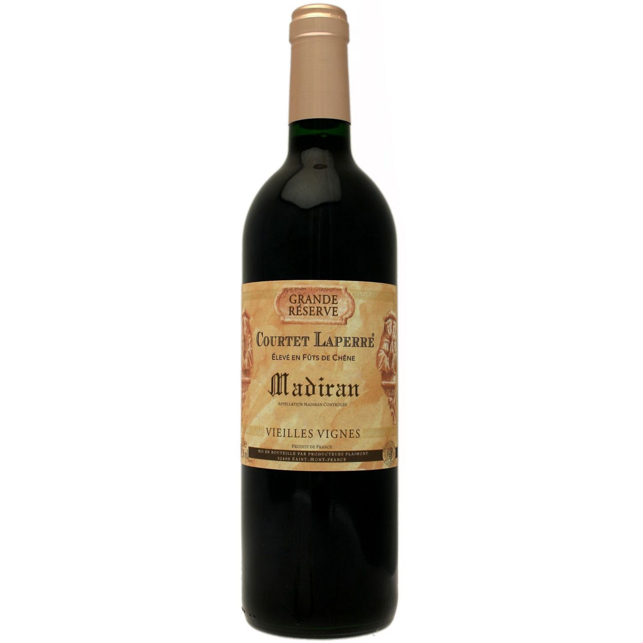 Vin rouge AOP Madiran Courtet Laperre vieilles vignes 75cl
