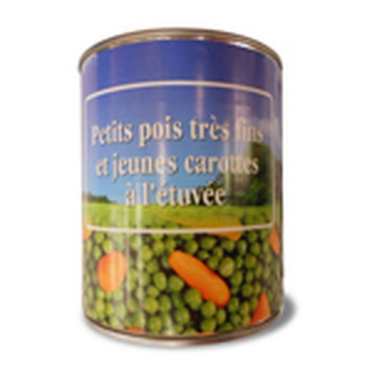 Petits pois très fins et jeunes carottes à l'étuvée 530g