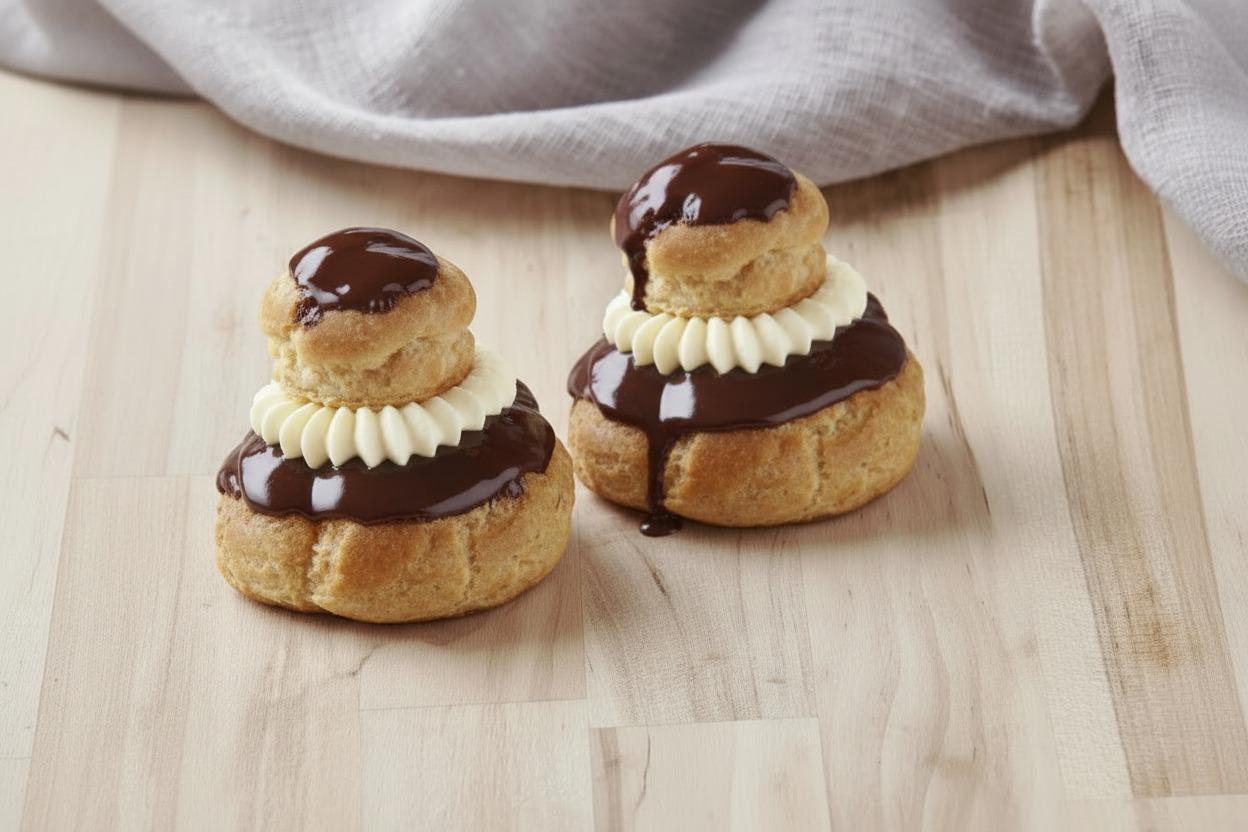 MON PÂTISSIER Religieuses au chocolat 2 pièces 220g