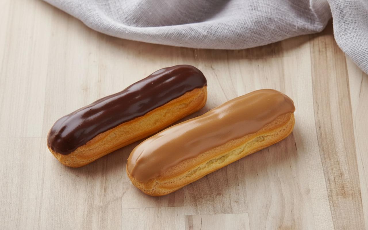 MON PÂTISSIER Eclairs au café et chocolat 2 pièces 150g