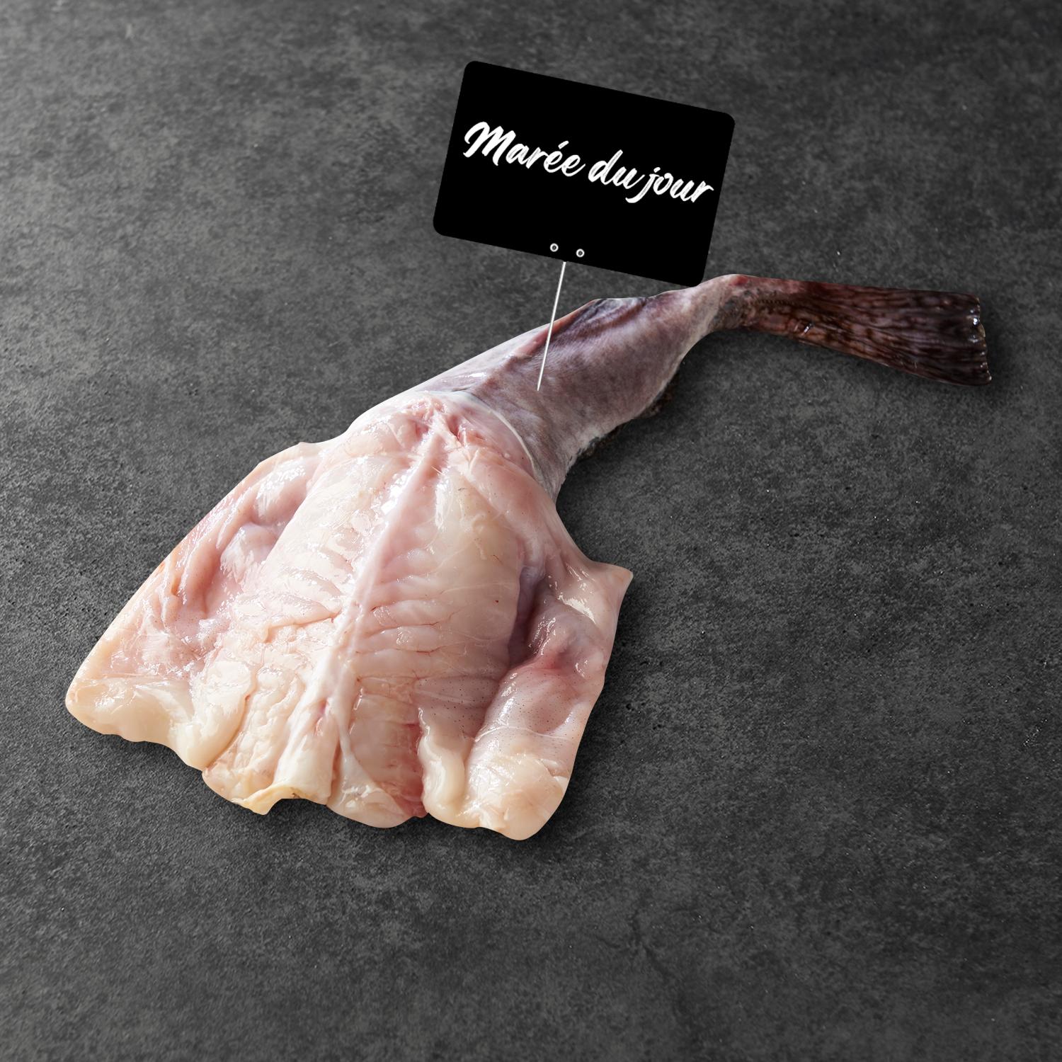 MON POISSONNIER Queue de lotte 3 portions 800 g à 900 g