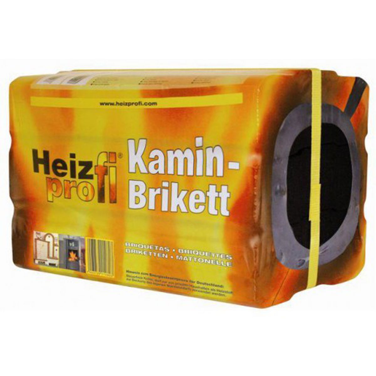 HEIZ PROFI Briquettes de chauffage en lignite 18cm