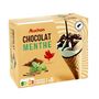 Voir la diapositive 3 : AUCHAN Cônes glacés à la menthe et au chocolat 6 pièces 404g