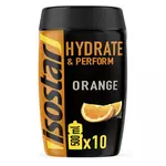 ISOSTAR Boisson isotonique énergétique et hydratante saveur orange 400g