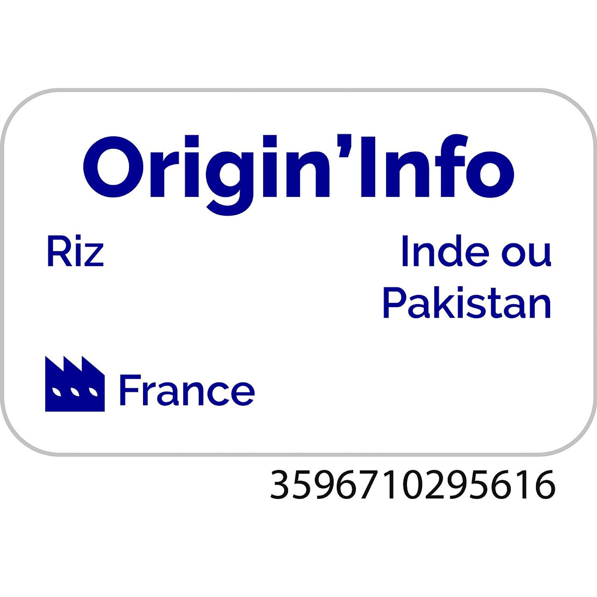 Voir la diapositive 3 : AUCHAN Riz basmati nature sachet express 2 personnes 250g