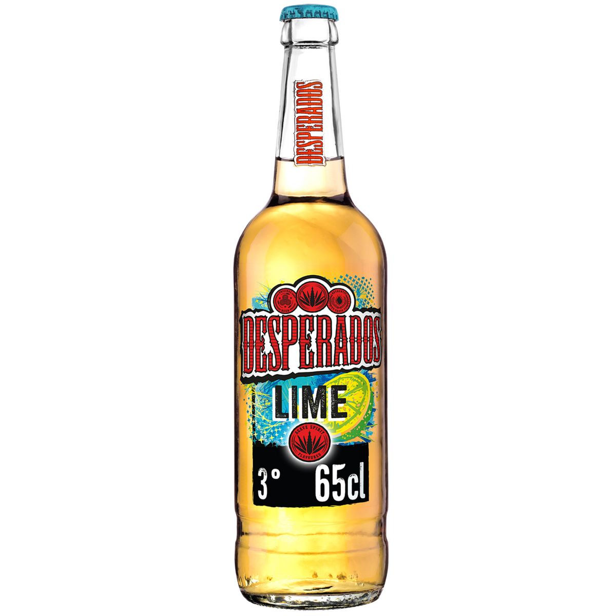 DESPERADOS Bière lime aromatisée tequila cactus citron vert 3% 65cl