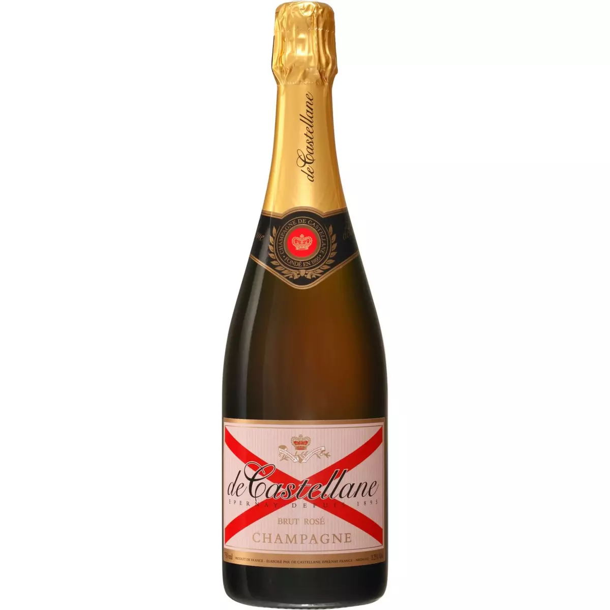 DE CASTELLANE AOP Champagne rosé 75cl
