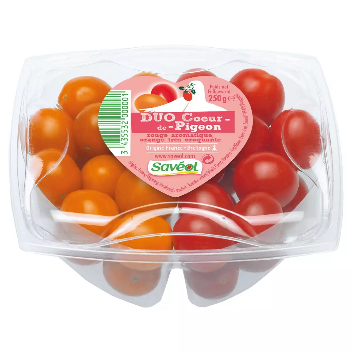 Tomates cerises DUO 250g
